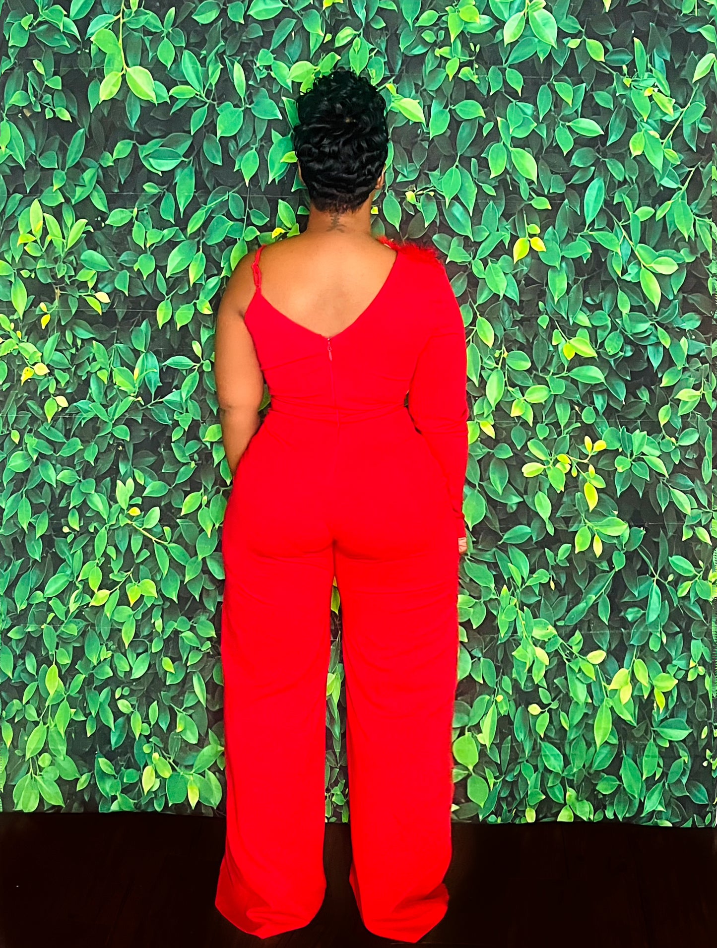 Feathered Up Jumpsuit