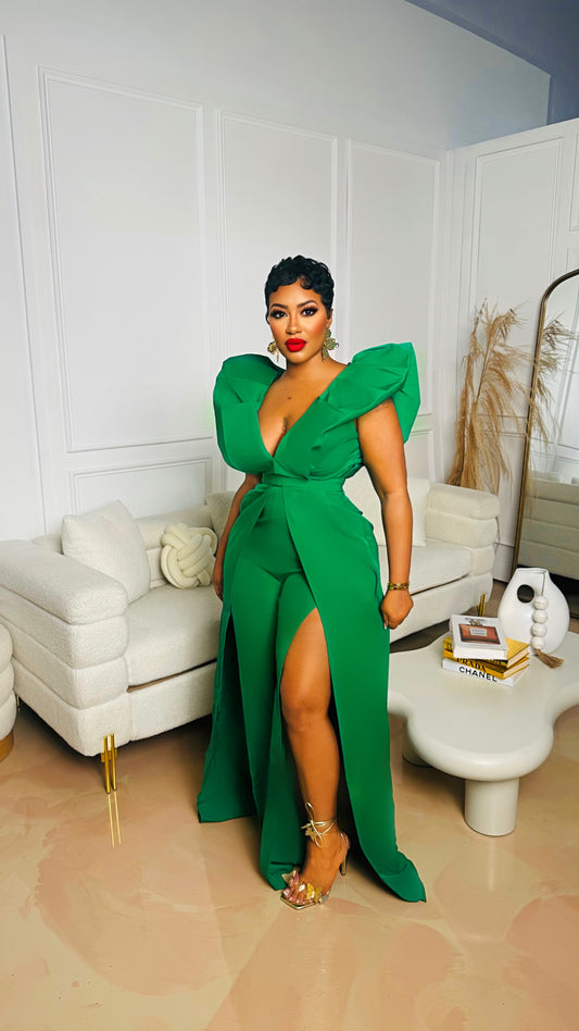 Forever Green Jumpsuit