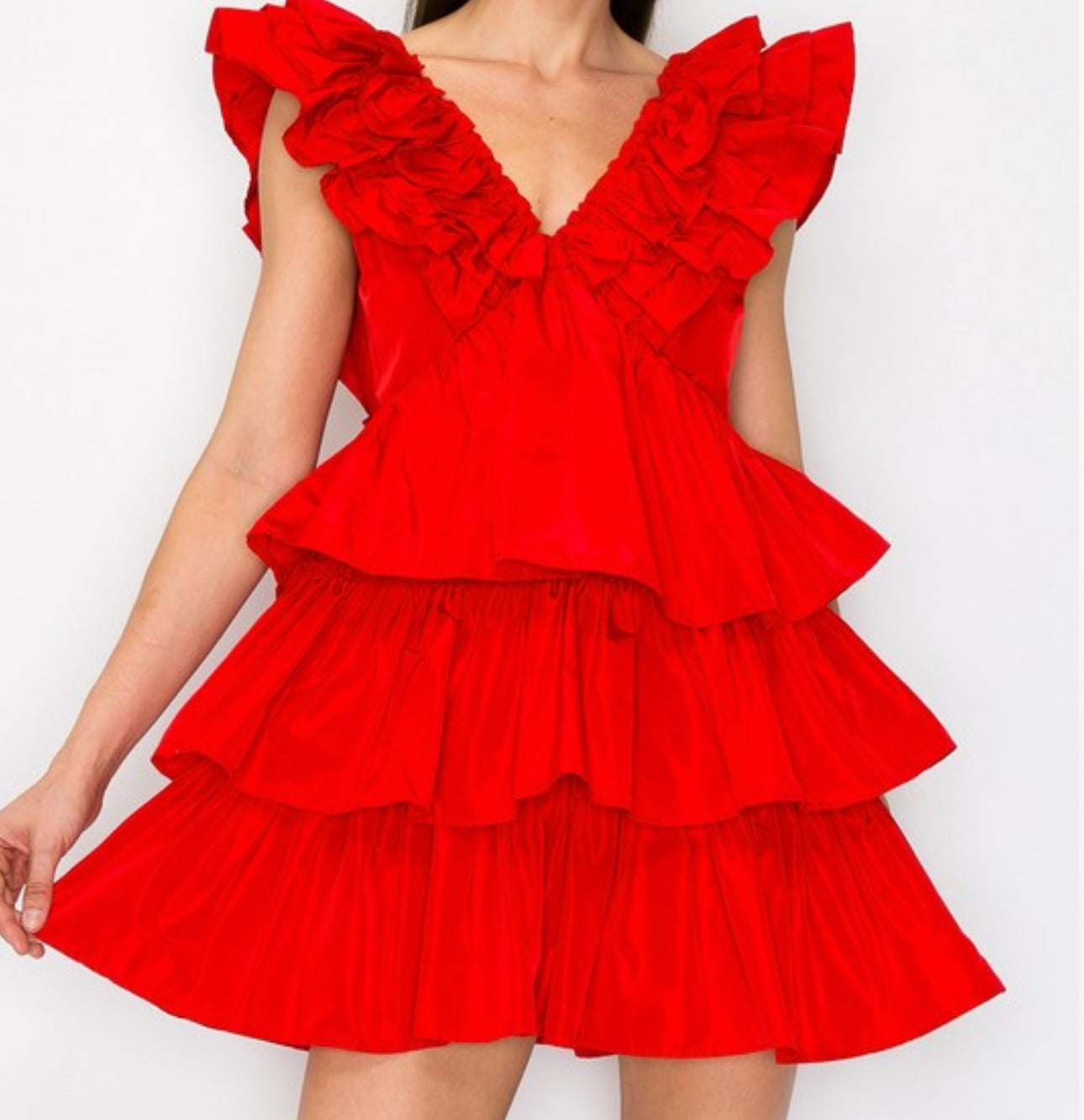 Be Mine Ruffle Dress