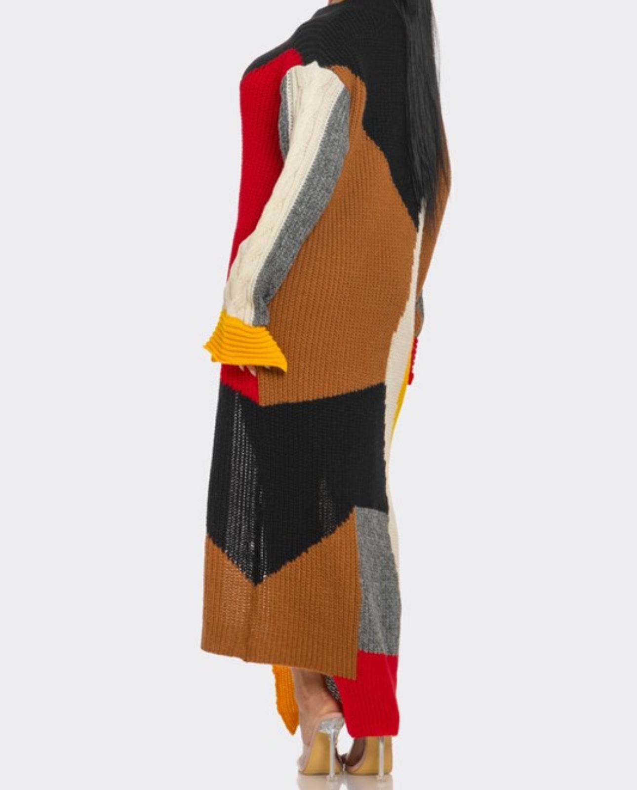 Pamela Colorblock Sweater Dress